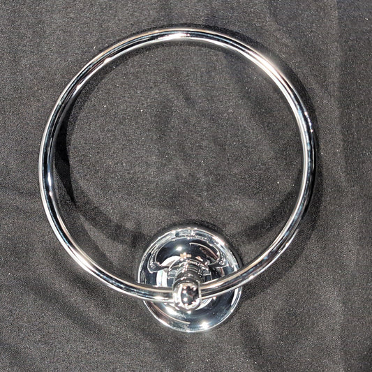 San Martin Towel Ring Chrome