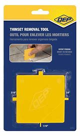Thinset Removal Tool