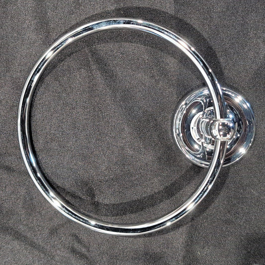 Design House Towel Ring Polished Chrome