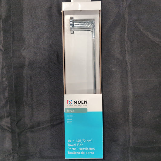 Moen Rinza Chrome 18in Towel Bar