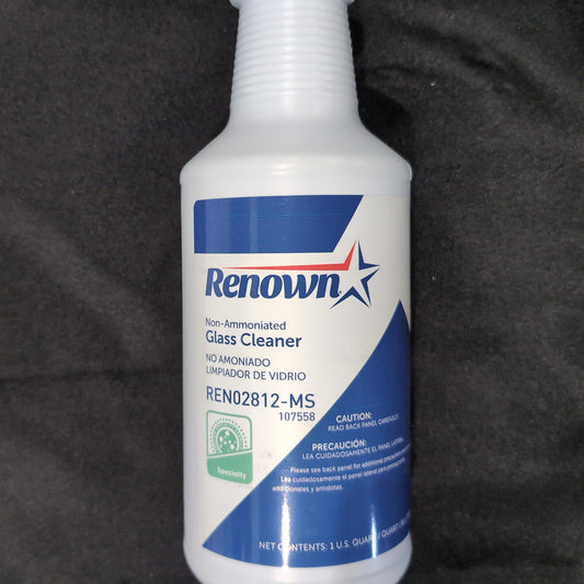 Renown Glass Cleaner (Bottle)