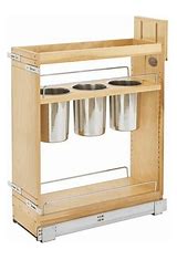 Rev-A-Shelf Side and Bottom Mount Base Utensil Organizer